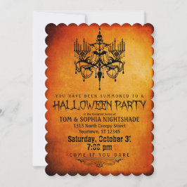 Invitación a la Fiesta de la Candelera de Hallowee
