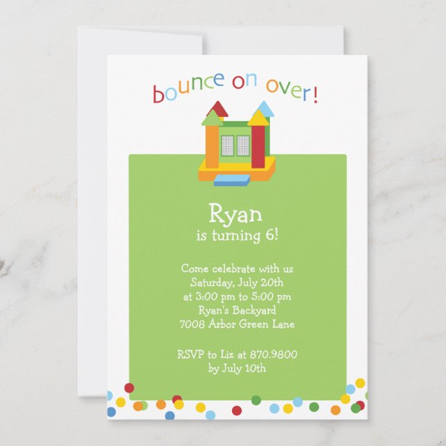 Invitación a la fiesta de la Casa de Bass (Anverso)