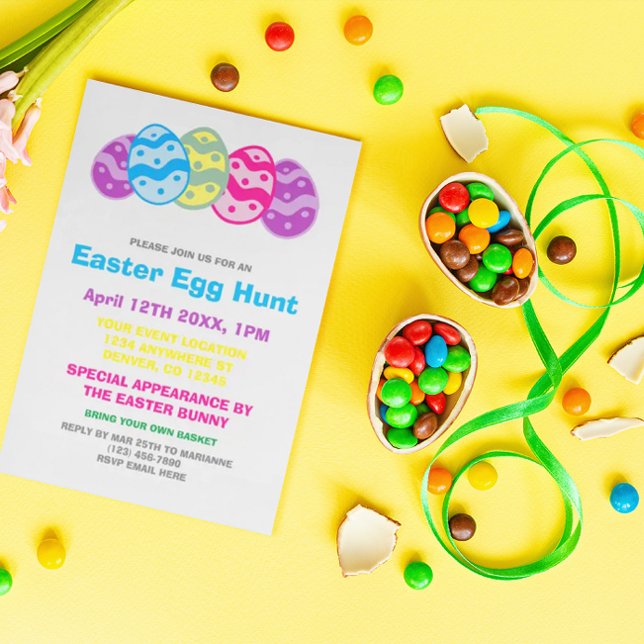 Invitación a la fiesta de la caza de huevos en Pas (Subido por el creador)