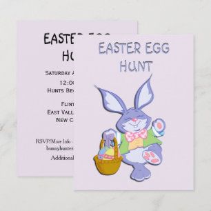 Invitación a la fiesta de la caza de huevos en Pas