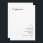 Invitación a la fiesta de la cena con guión de Nav<br><div class="desc">Esta moderna invitación a cenar con guión de Navidades es perfecta para su minimalista y elegante reunión de vacaciones en blanco y negro. La caligrafía escrita a mano, mínima y caprichosa, es delicada y rústica, aunque elegante y elegante. El diseño refleja un simple día de invierno blanco y evoca recuerdos...</div>