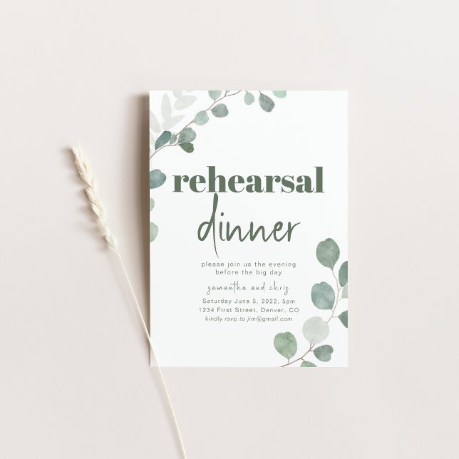 Invitación a la fiesta de la cena de ensayo (Subido por el creador)