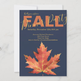 Invitación a la fiesta de la cena de la Marina Mod