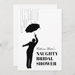 Invitación a la fiesta de la ducha de novia Cheeky