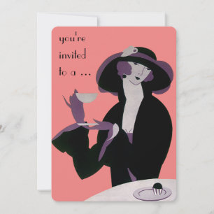 Invitación a la fiesta de la ducha de novias Art D