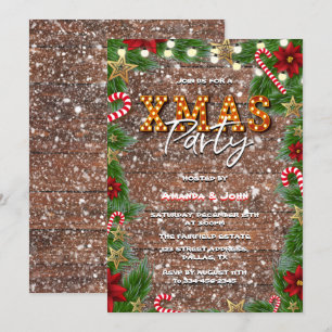 Invitación a la fiesta de la fiesta de la boda de