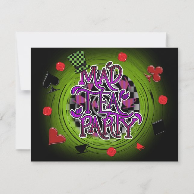 Invitación a la fiesta de la FIESTA del MAD TEA Sw (Anverso)