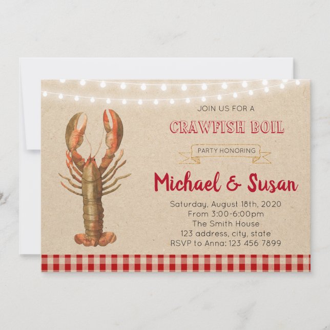 Invitación a la fiesta de la gambas (Anverso)
