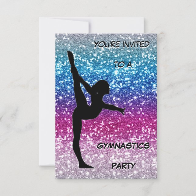 Invitación a la fiesta de la gimnasia (Anverso)