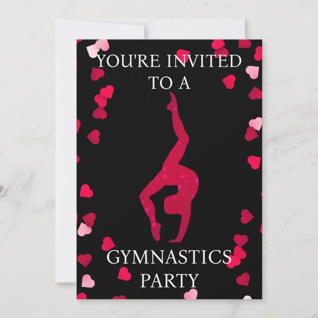 Invitación a la fiesta de la gimnasia (Anverso)