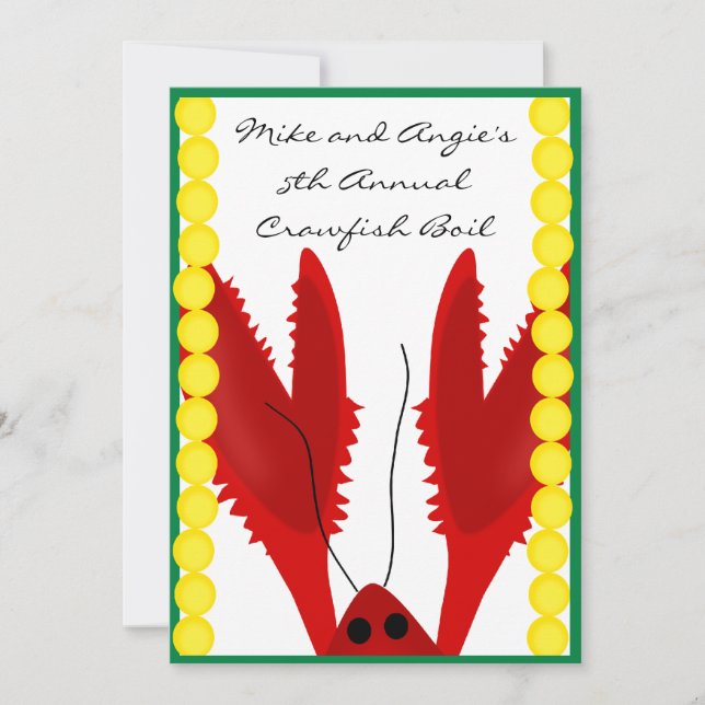 Invitación a la fiesta de la hierba de langosta (Anverso)