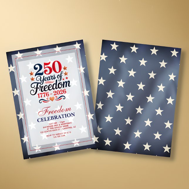 Invitación a la Fiesta de la Libertad del 250 Aniv (Subido por el creador)