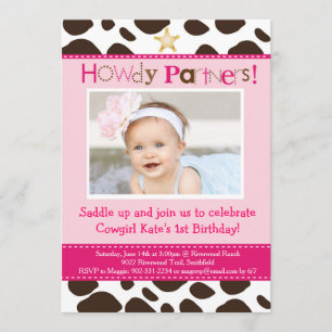 Invitación a la fiesta de la niña pequeña
