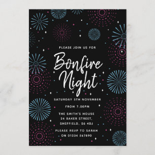 invitación a la fiesta de la Noche de la Hoguera