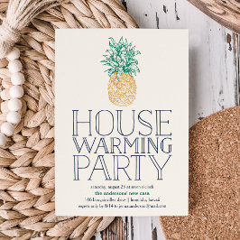 Invitación a la fiesta de la pintoresca piña para 