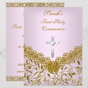 Invitación a la fiesta de la Primera Comunión para