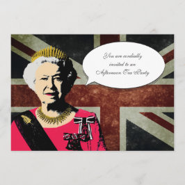 Invitación a la fiesta de la Reina Isabel del Té
