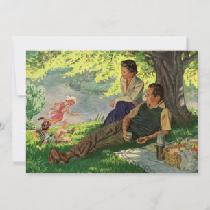 Invitación a la fiesta de la Reunión de Picnic de
