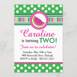 Invitación a la fiesta de la sandía del Punto Polk