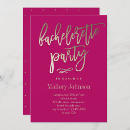 Invitación a la fiesta de la solapa del glimmer ce