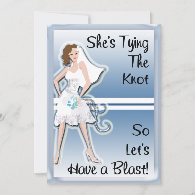 Invitación a la fiesta de la soltera (Anverso)