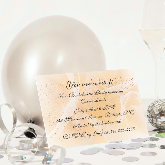 Invitación a la fiesta de la soltera (Subido por el creador)