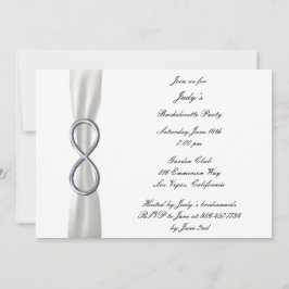 Invitación a la fiesta de la soltera Boda blanca i
