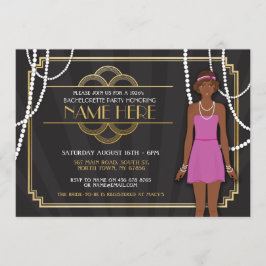 Invitación a la fiesta de la soltera de 1920