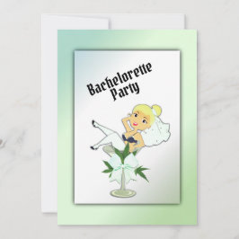 Invitación a la fiesta de la soltera de la maleza 