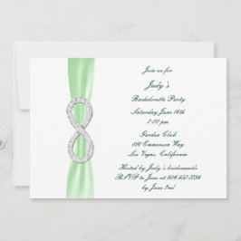 Invitación a la fiesta de la soltera Green Infinit
