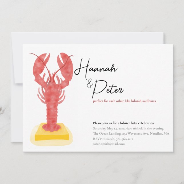 Invitación a la fiesta de langostas (Anverso)