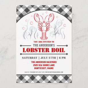 Invitación a la Fiesta de Langostinos Hervidos de 