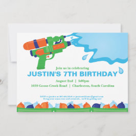 Invitación a la fiesta de las armas de agua