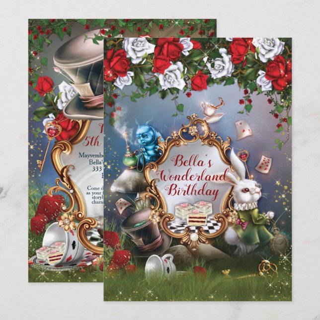 Invitación a la fiesta de las maravillas (Anverso / Reverso)