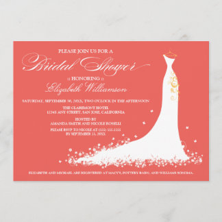 Invitación a la fiesta de las novias con Boda (cor