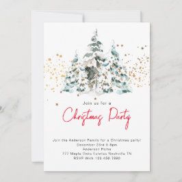Invitación a la fiesta de los Árboles Navideños de