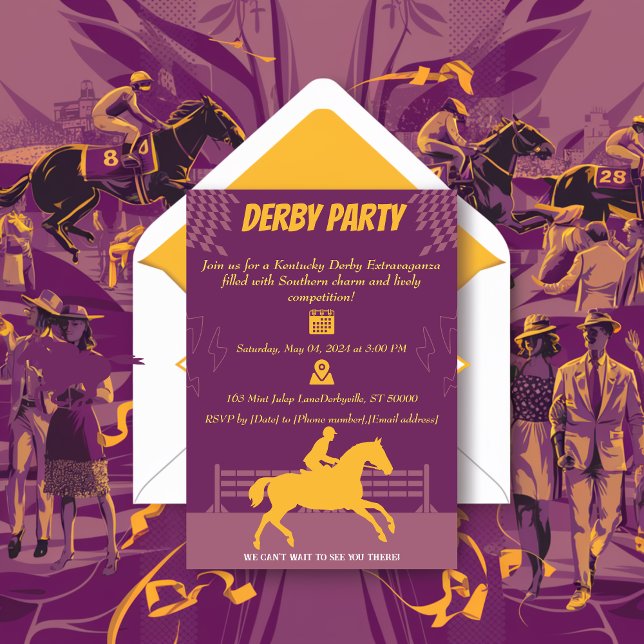 Invitación a la fiesta de los caballos de raza (Subido por el creador)