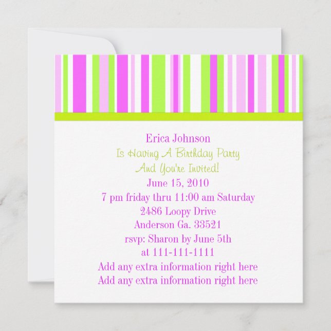 Invitación a la fiesta de los caballos y las banda (Anverso)