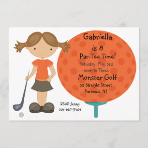 Invitación a la fiesta de los Chicas del Big Golf