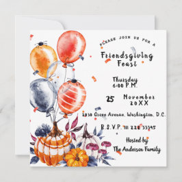 Invitación a la fiesta de los Días de Amistad