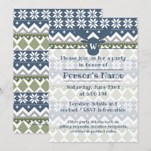 Invitación a la fiesta de los dulces de invierno