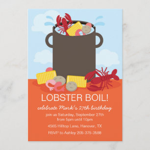 Invitación a la fiesta de los Lobster