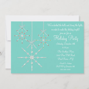 Invitación a la fiesta de los Navidades adornados