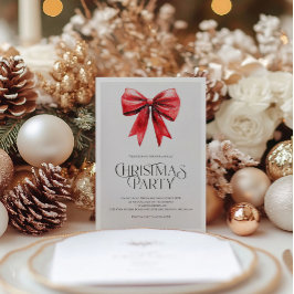 Invitación a la fiesta de los Navidades clásicos c