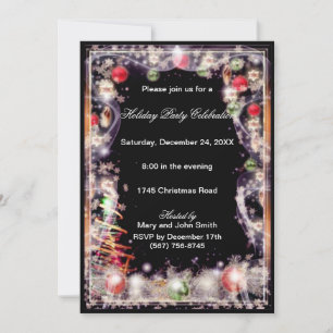 Invitación a la fiesta de los Navidades de Baudibl