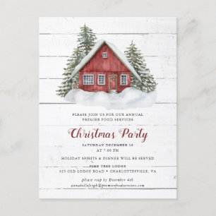 Invitación a la fiesta de los Navidades de cabina 
