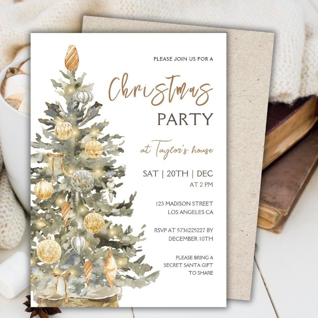 Invitación a la fiesta de los Navidades de la acua (Subido por el creador)