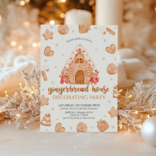 Invitación a la fiesta de los Navidades de la casa