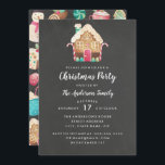 Invitación a la fiesta de los Navidades de la casa<br><div class="desc">Colección de Navidades coincidentes en la Pequeña Tienda Bayleigh!</div>