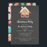 Invitación a la fiesta de los Navidades de la casa<br><div class="desc">Colección de Navidades coincidentes en la Pequeña Tienda Bayleigh!</div>